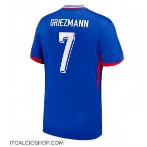 Francia Antoine Griezmann #7 Prima Maglia Europei 2024 Manica Corta